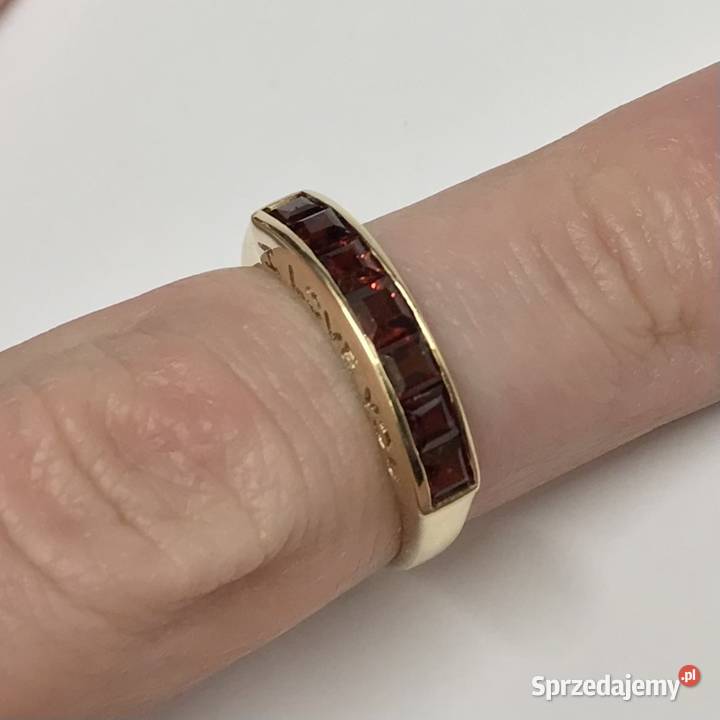 Złoty pierścionek 585 14K I LOVE YOU Kocham Cię Warszawa