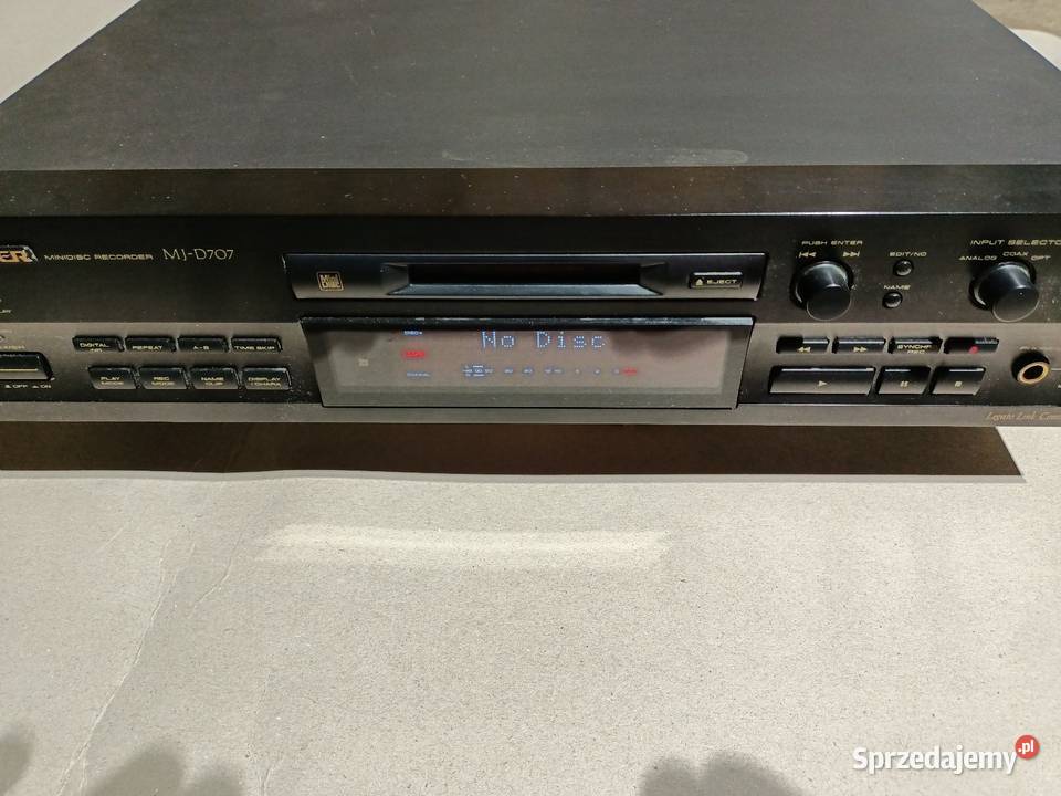 Pioneer MJD707 Minidisc Odtwarzacze CD i MD Gdańsk