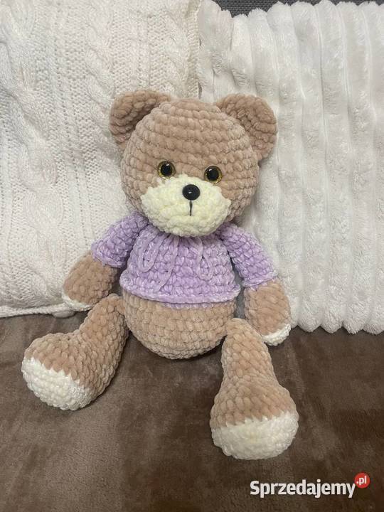 Miś pluszowy własnoręcznie wiązany Kraków