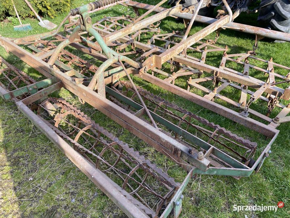 Brony ciężkie z wałkiem wałkami 3m nieuszkodzony