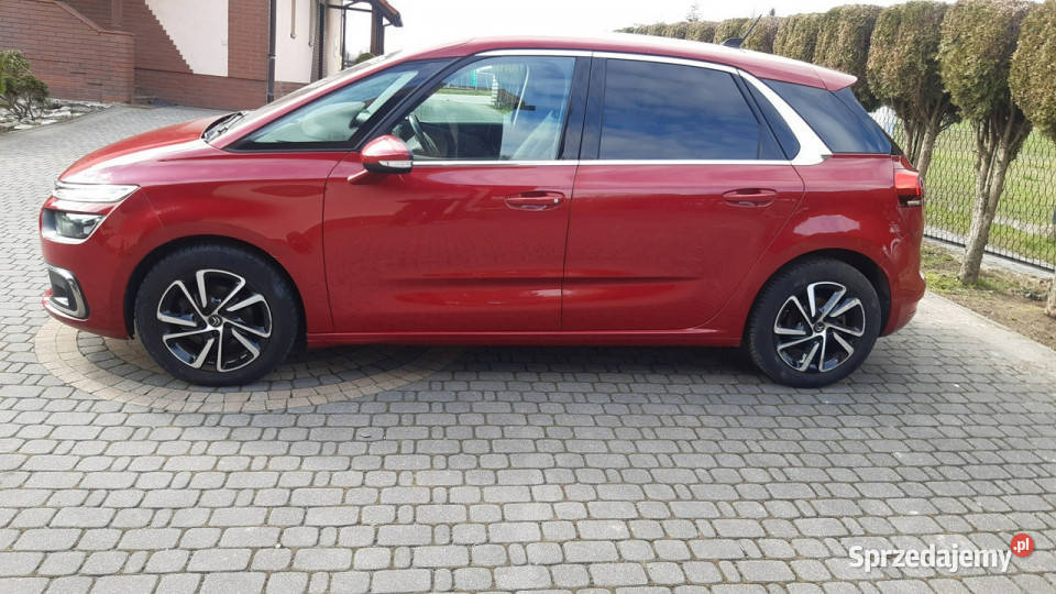 Citroen C4 Citroen C4 Spacetourer 15 BlueHDi bordowy Bachowice