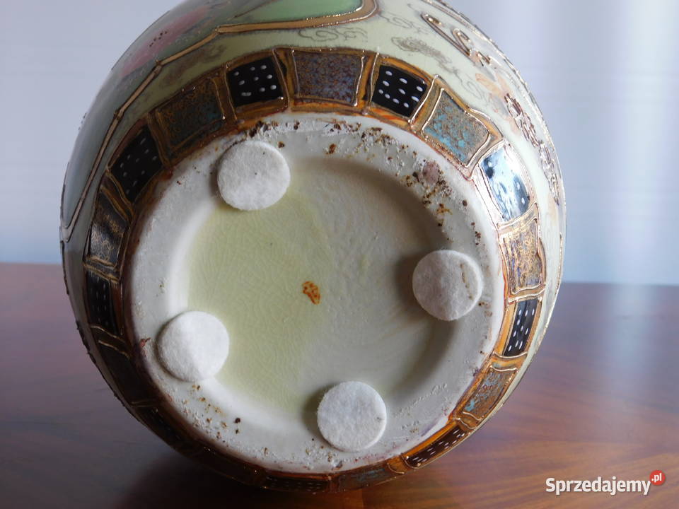 urna wazon z pokrywka Satsuma Japonia 1096 Fiaf zachodniopomorskie Szczecin