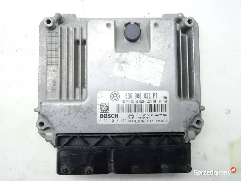 VW EOS STEROWNIK KOMPUTER SILNIKA 20TDI Przemęt