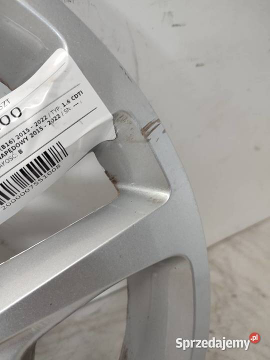 KOŁPAKI 16 3 OPEL ASTRA K Kołpaki