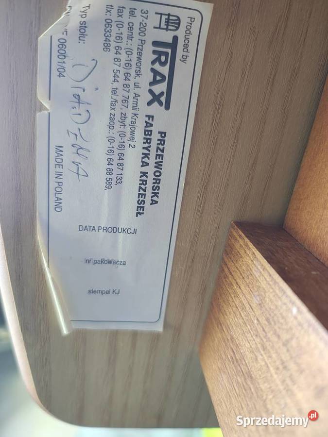 Stół drewniany rozkladany Lublin