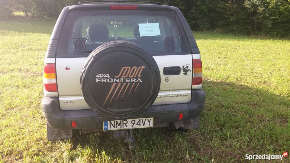 opel frontera B 22DTI światła przeciwmgielne Mrągowo