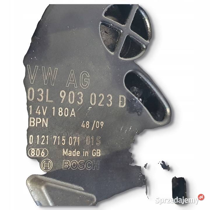 ALTERNATOR VW Passat B6 Golf VI 20 TDI Chełm