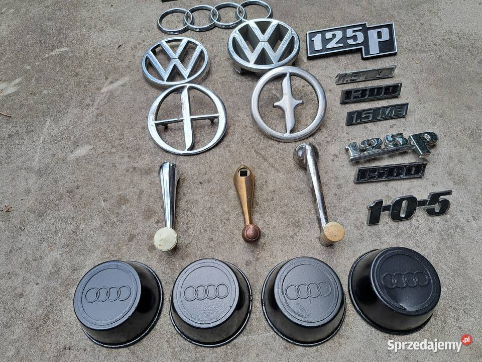 Gadżety logo samochodów Fiat Ford itp Leszno