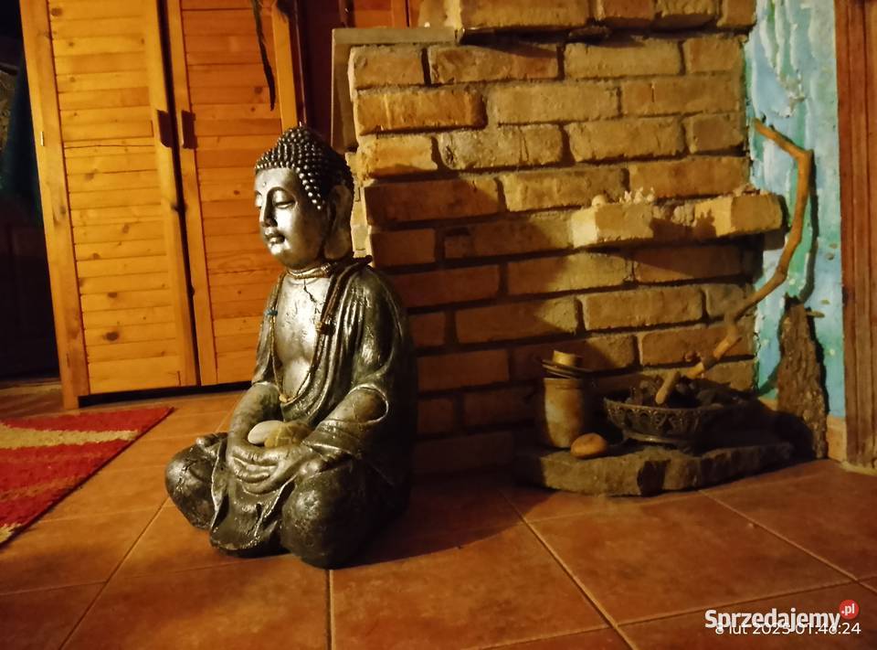 Budda srebrny 70 lubuskie Gniewoszyce