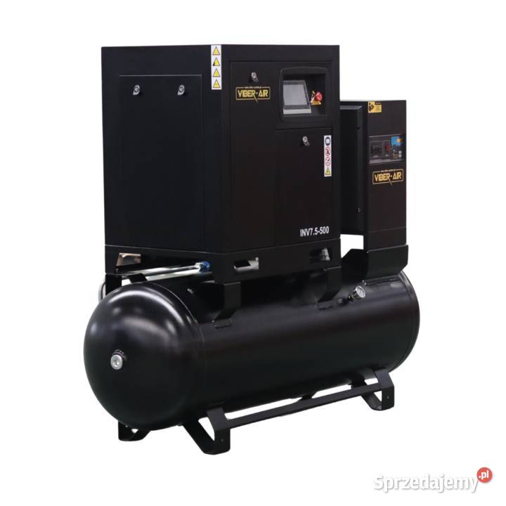 VIBERAIR INV75 SPRĘŻARKA ŚRUBOWA 75KW 500L 400V Mikołów sprzedam