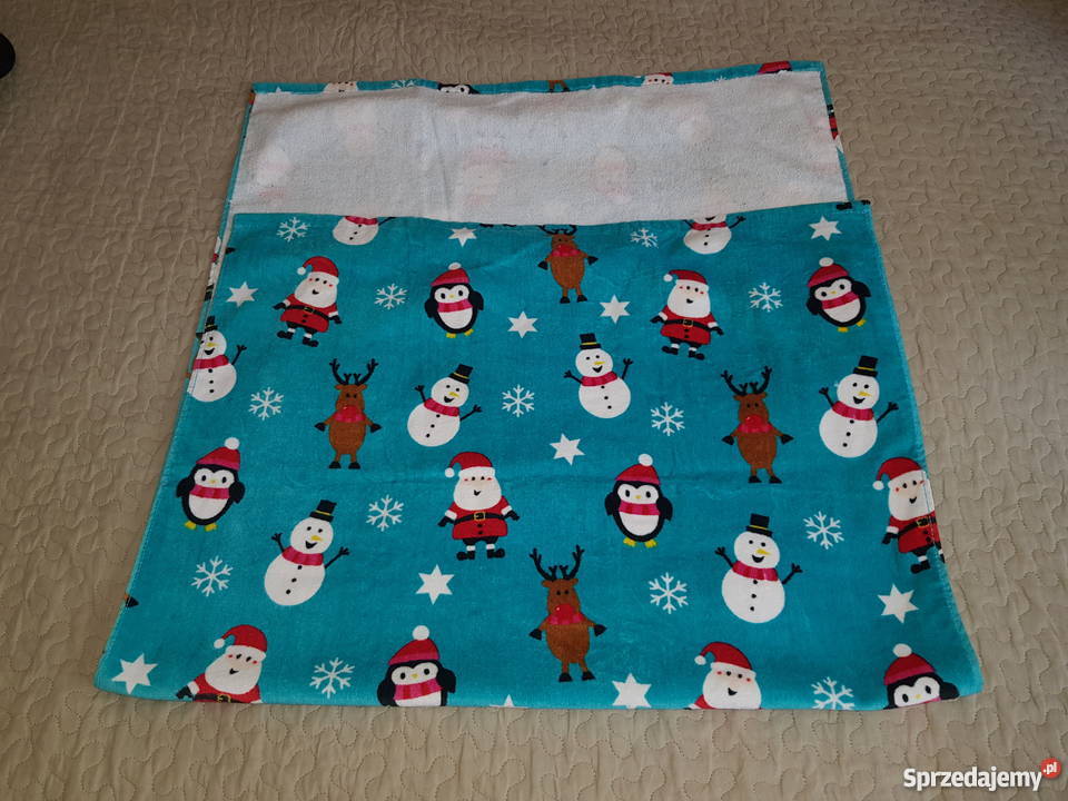 Nowy ręcznik kąpielowy motyw bożonarodzeniowy Warszawa sprzedam