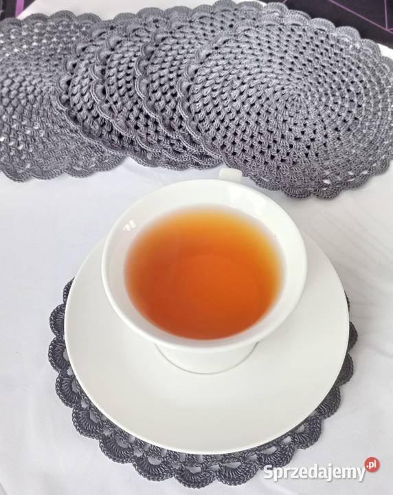 Szydełkowe serwetki Drzewica