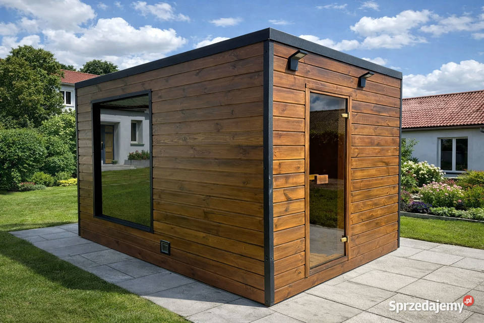 SAUNA OGRODOWA MODERN LUX 330x220 z dolnośląskie Wrocław