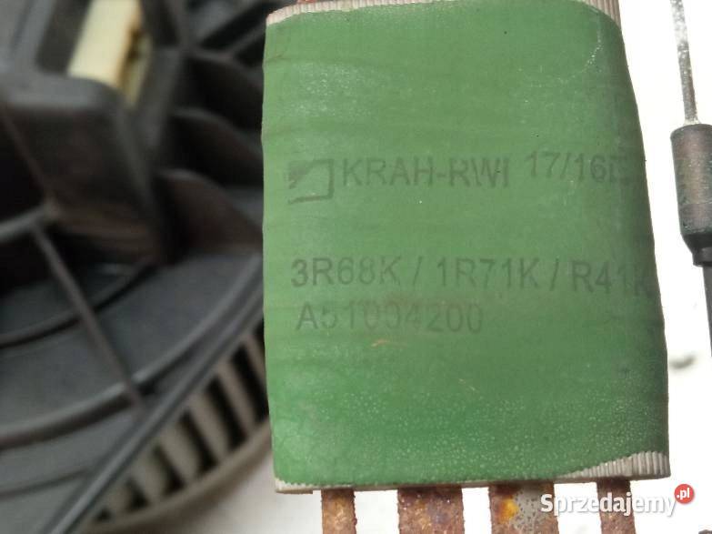 DMUCHAWA NAWIEWU REZYSTOR KOMPLET 173830100 osobowe