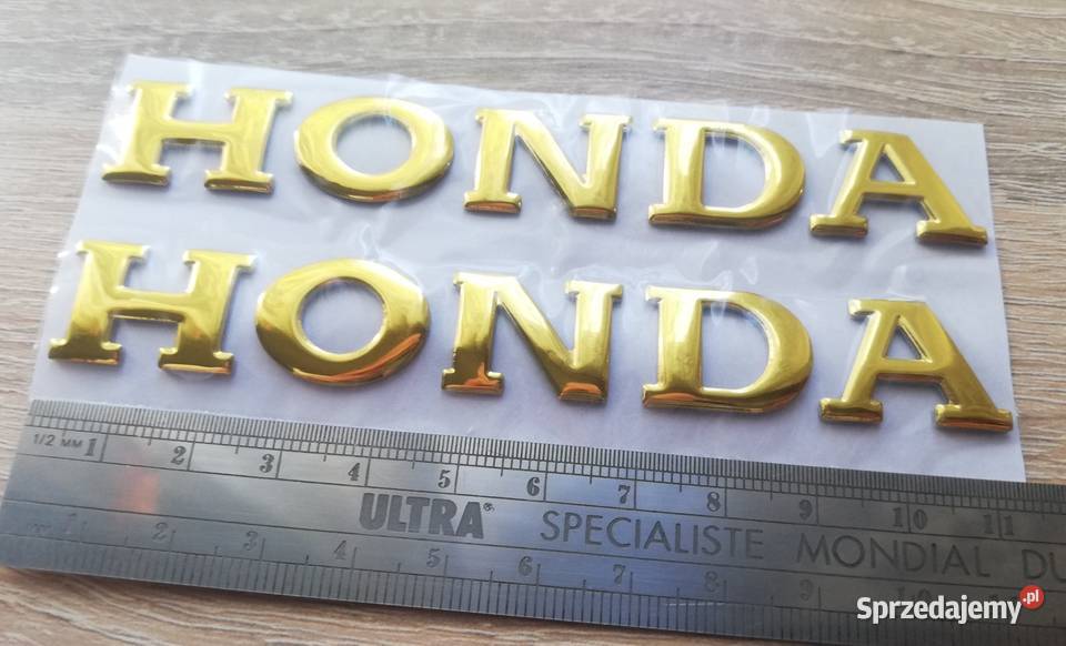 Logo HONDA Emblemat 3D Bak Kufry CBF CBR VFR Części motocyklowe wielkopolskie Poznań sprzedam