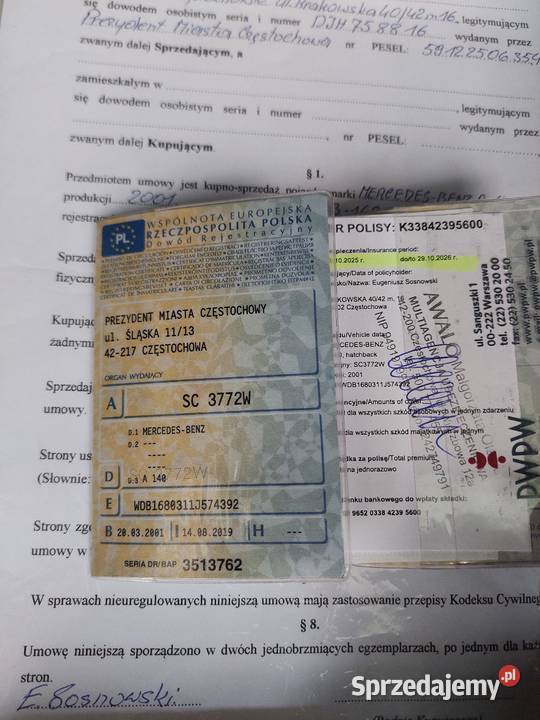 Mercedes śląskie Częstochowa
