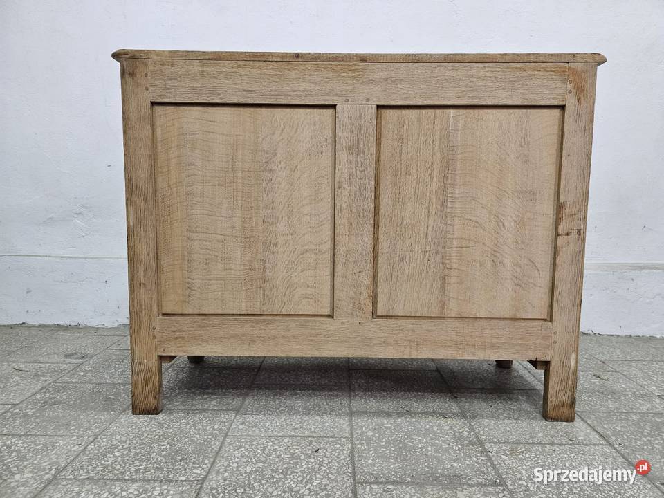 Francuska dębowa komoda ludwikowska z szufladami Nowy Sącz
