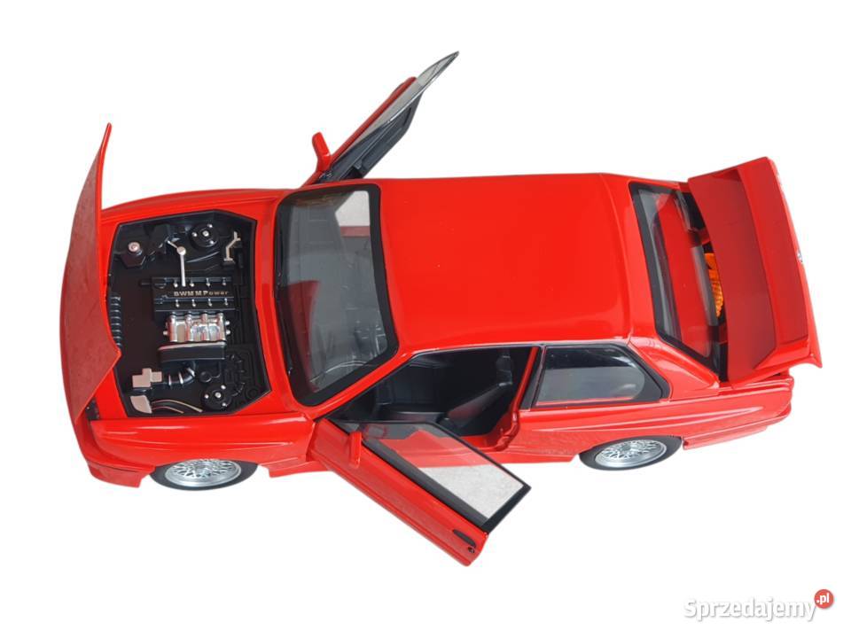 Model samochodu BMW E30 M3 skala 124 wersja 1988 Cieszyn