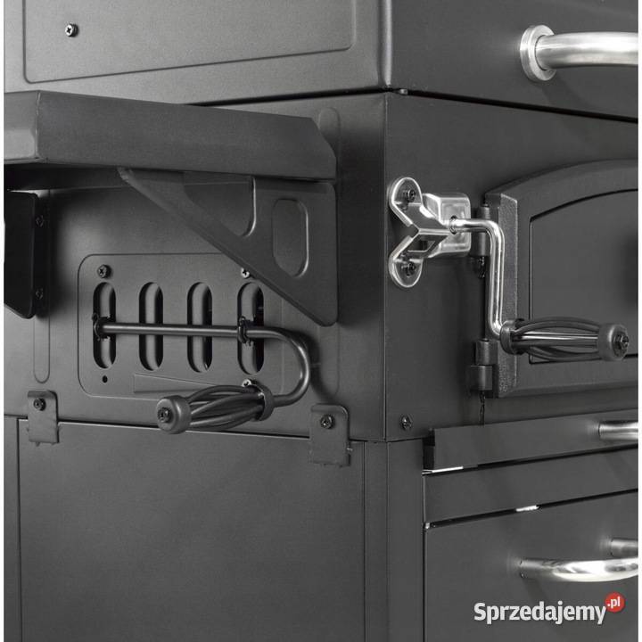 DUŻY SOLIDNY GRILL WĘGLOWY z 2 komorami el fuego Warszawa