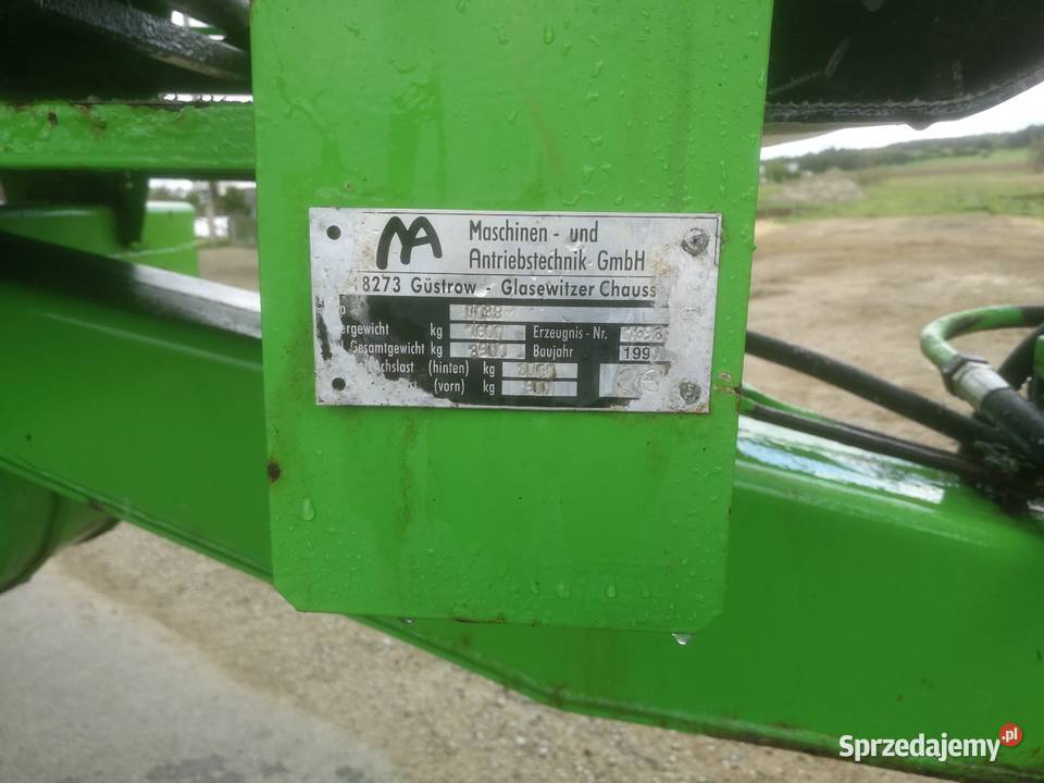 Rozsiewacz do wapna gustrower D088 Lipsk