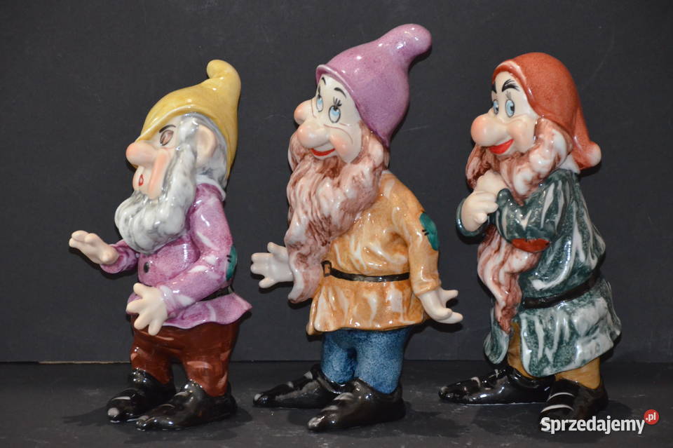Roceram porcelana Królewna Śnieżka i Krasnoludki