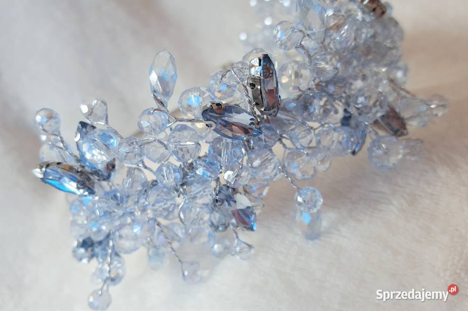 Nowa opaska na włosy tiara panna młoda ślub Szczecin