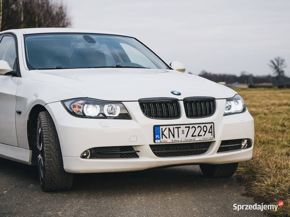 BMW E90 320D biała automat klimatyzacja Połom Duży