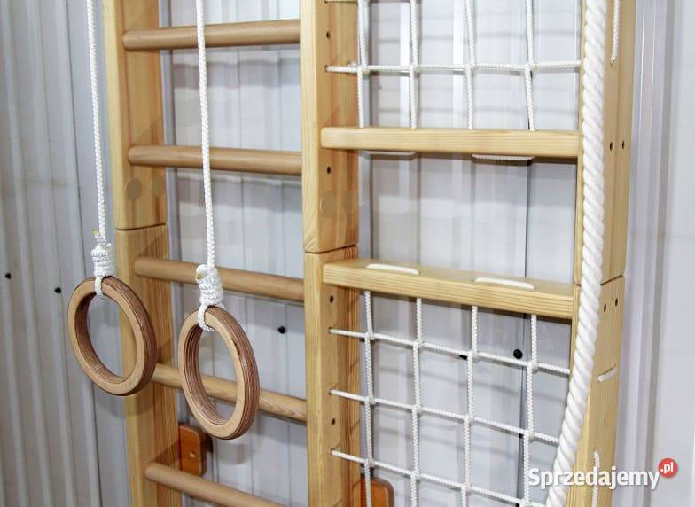 drabinka gimnastyczna Kombik drewno małopolskie Kraków sprzedam