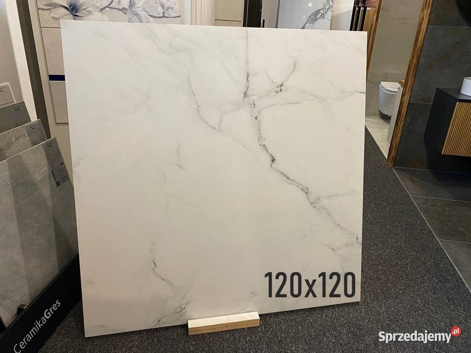 Gres calacatta płytka 120x120 mat XXL Home Zakopane