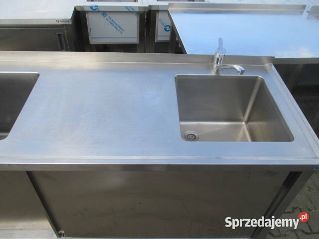 Zlew Gastronomiczny 3 Komorowy Z Drzwiami Ostrów Wielkopolski sprzedam