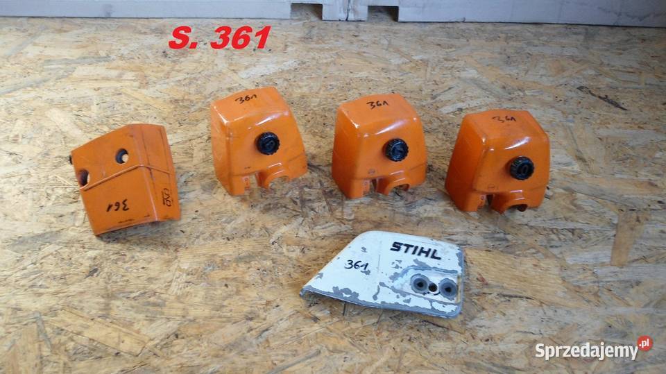 Stihl 361 części pokrywa osłona prowadnicy Łagów