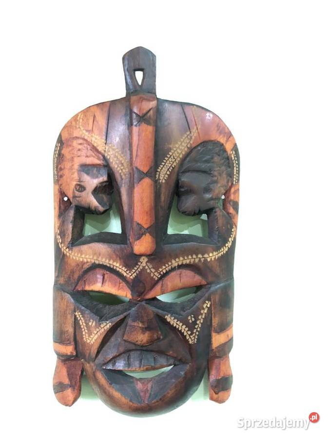 Maska etniczna plemienna Afryka Azja Bali Kraków sprzedam