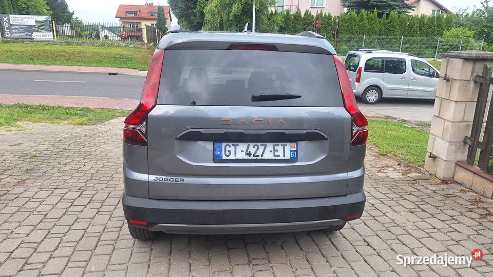 Dacia Jogger 10 7osobowa z fabrycznym LPG welurowa tapicerka lubelskie Lublin