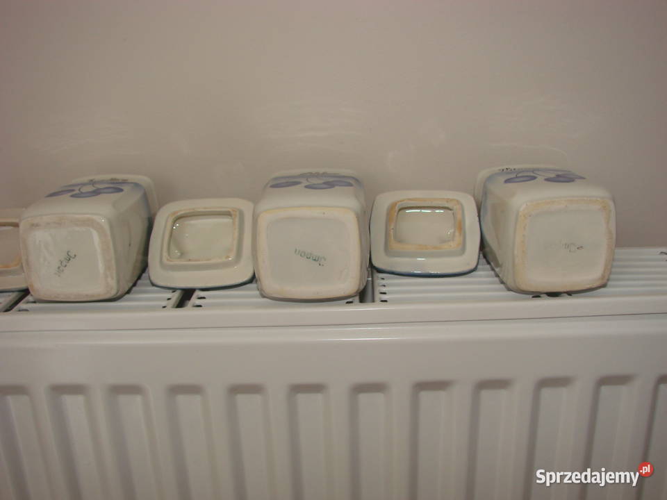 stare szwedzkie pojemniki na przyprawy Pruszcz Gdański sprzedam