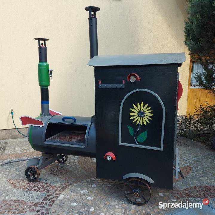 Grill Wędzarnik wzór lokomotywy Grillowanie Tarnów Opolski sprzedam