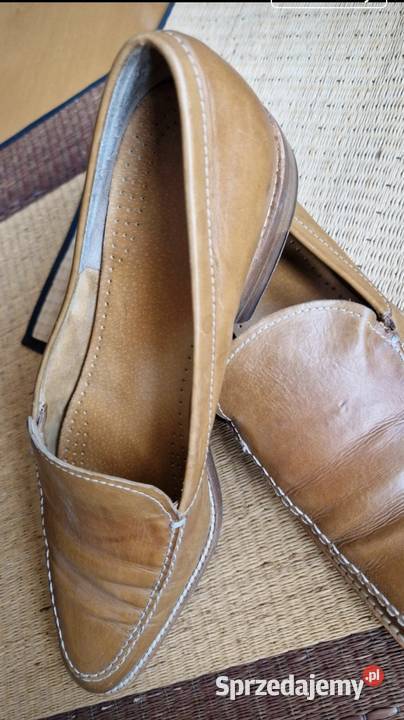 Włoskie buty Studio Tonelli 39 z naturalnej Lublin
