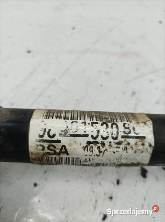 PÓŁOŚ LEWY PRZÓD 20 HDI 9806153080 Peugeot Rok produkcji 2018 Części samochodowe