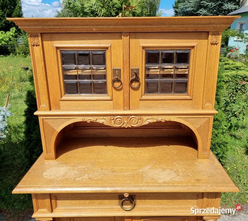 Jadalnia w stylu gdańskim komplet Kredens i sprzedam
