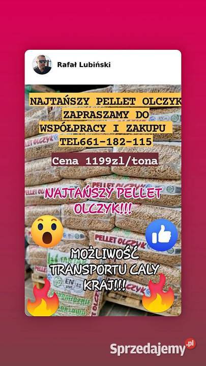 PELLET SOSNOWY OLCZYKNAJTANIEJ Możliwość Biznes i Przemysł Gdańsk