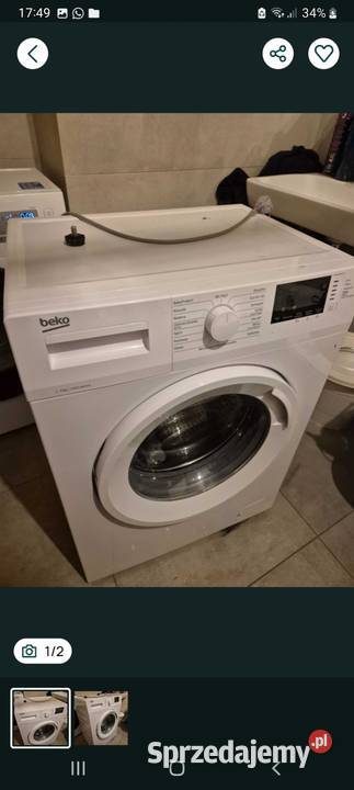 Pralka Beko wąska Slim wolnostojące Kórnik