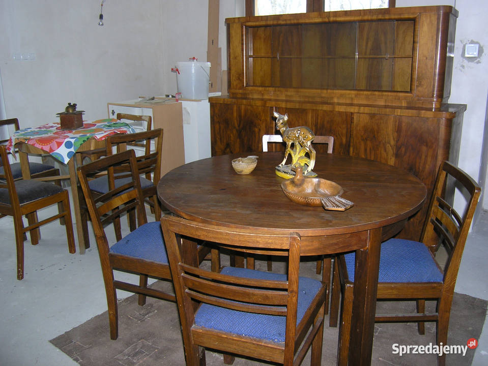 kredens w stylu Art Deco lata 60te vintageD 300 dolnośląskie Bartków