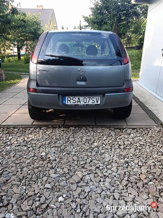 Opel Corsa C 2003 r Rok produkcji 2003 Sanok