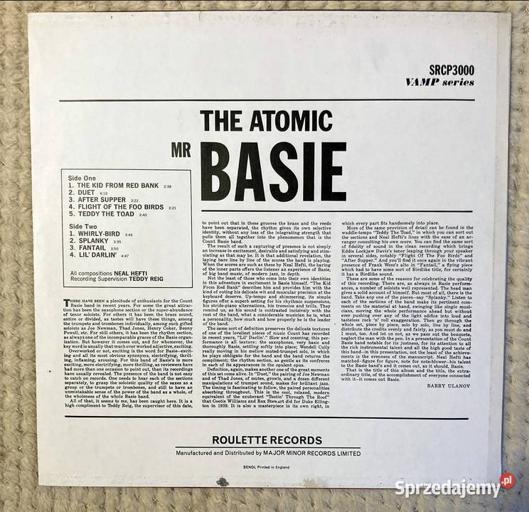 Count Basie Orchestra The Atomic Mr Basie Szczecin
