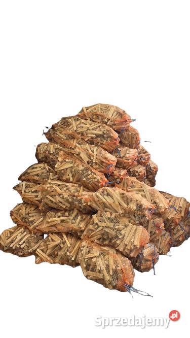 Drewno opałowe workowane rozpałka Świecie