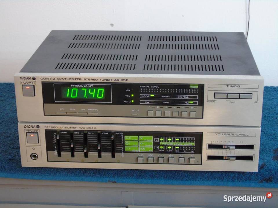 Wzmacniacz i tuner Diora sprawne WYSYŁKA podkarpackie