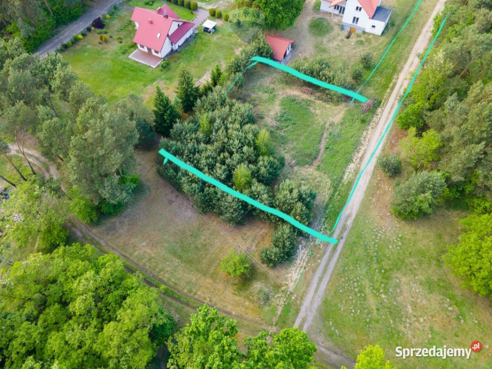 Razem osobno dom 2 działki mazowieckie Liszyno
