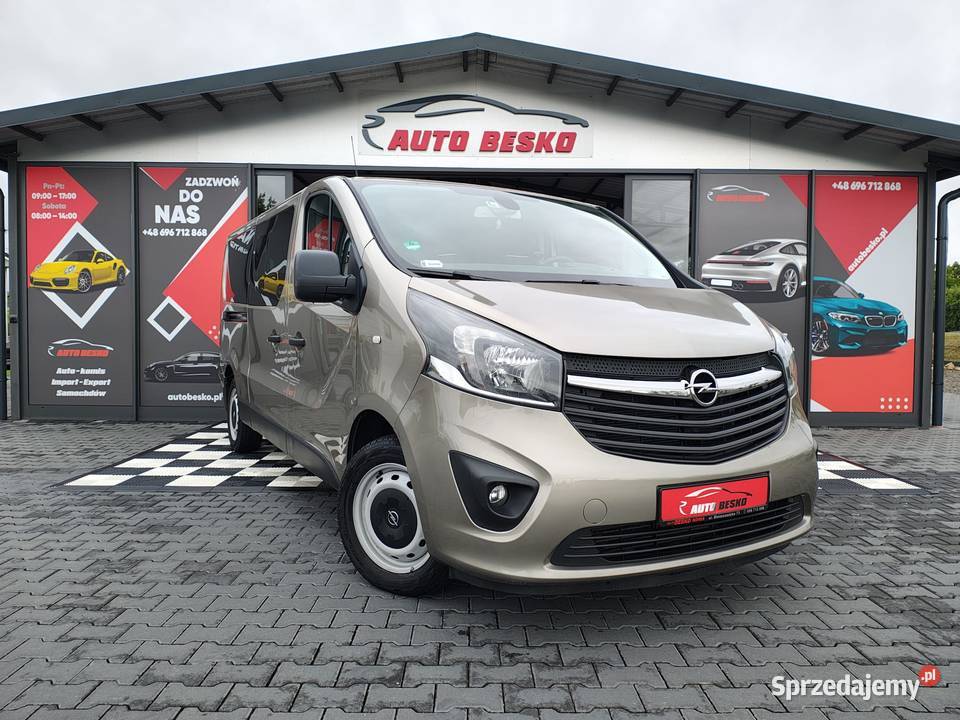 Opel Vivaro L2H1 WERSJA DŁUGA 2X drzwi przesuwne nieuszkodzony Zarszyn