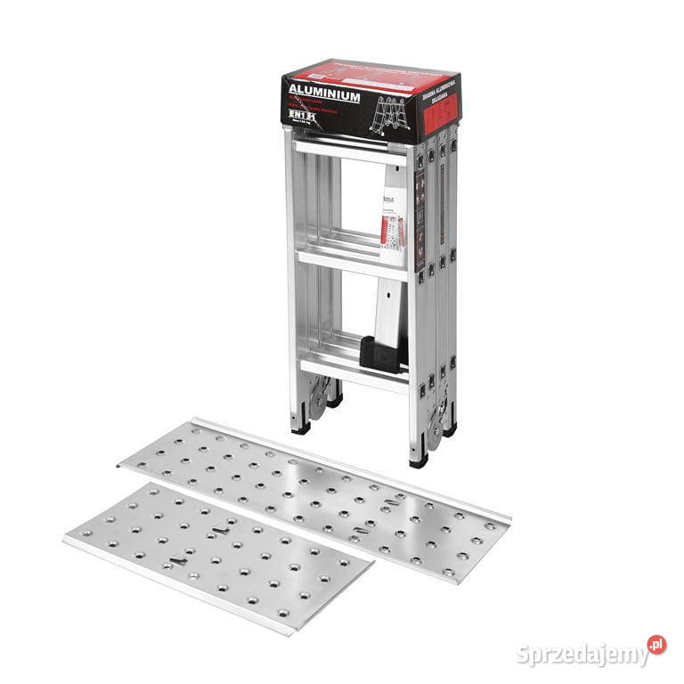 DRABINA Z PLATFORMĄ 4x3 346 KD4070 Siedlce sprzedam
