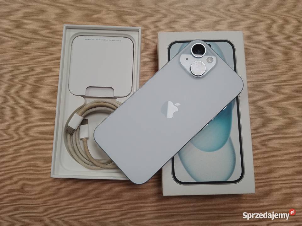 Syndyk sprzeda iPhone 15 128GB Blue Telefony i Akcesoria wielkopolskie