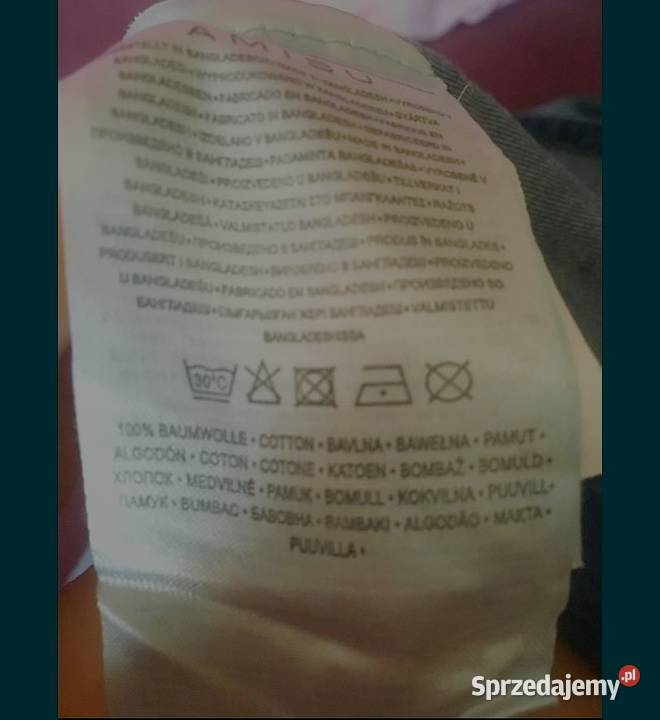 YORKER koszula jeansowa rozpinana dżinsowa Xs S długi Bluzki i koszule